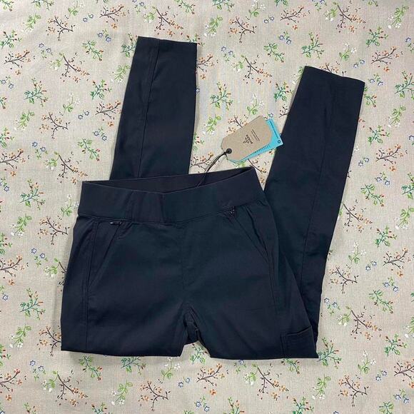 NWT PrAna Mariel Jegging Pockets Hybrid Legging Fitted Small Gorpcore Outdoor - Picture 2 of 10